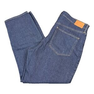 J CREW Re-Imagined Classic Straight Mens Blue Jeans - 32 **ACTUAL 36x28‎